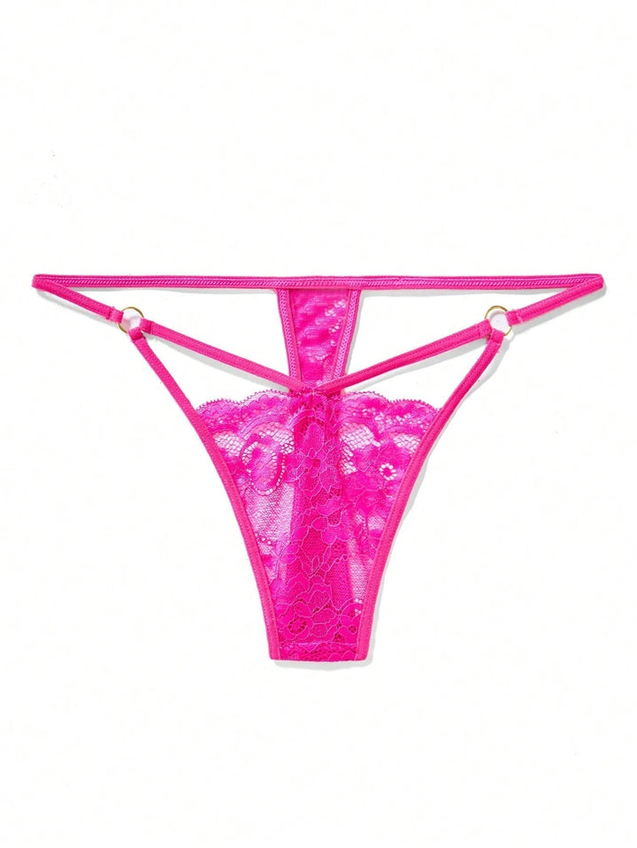 Floral Lace Cut Out G-String Sexy Lingerie – Sensiura